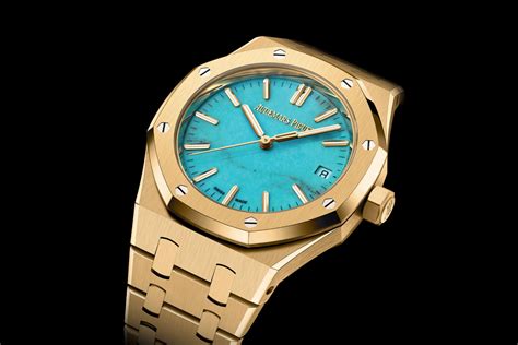 audemars piguet royal oak turquoise|Audemars Piguet royal oak precio.